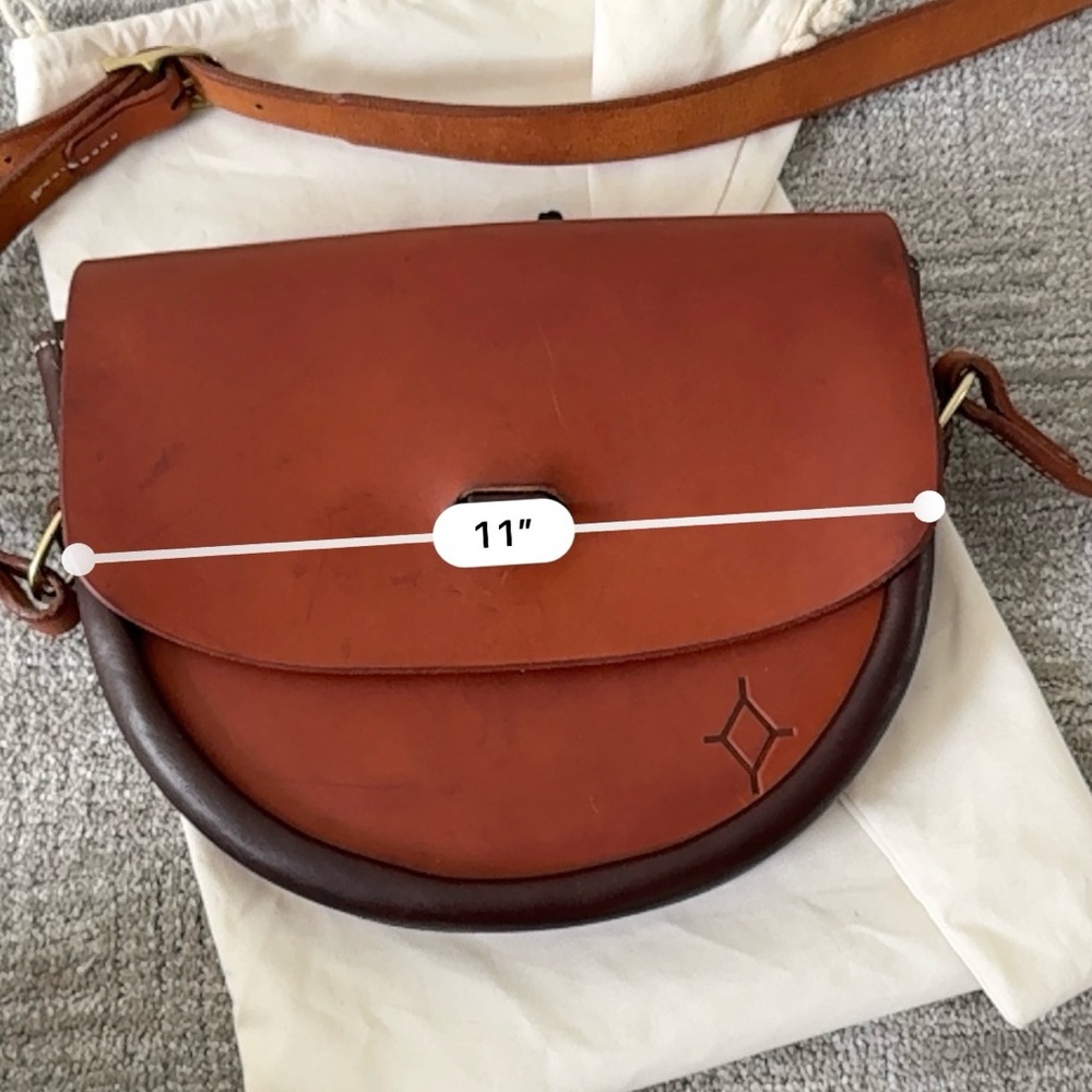 Filson x Ranchlands Crossbody Saddle Bag - Picture 10 of 12